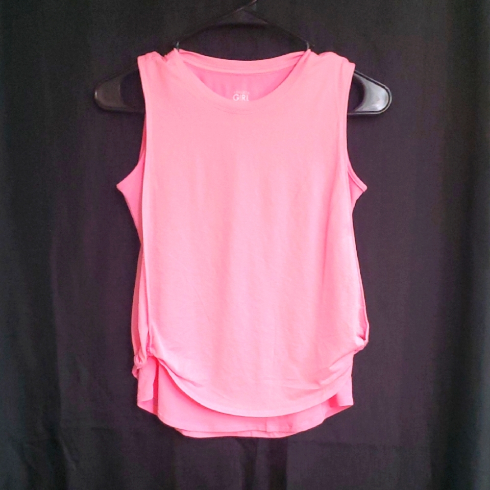 NWOT Athleta Girl Double Dutch Tank Top in Hot Pink! Size L